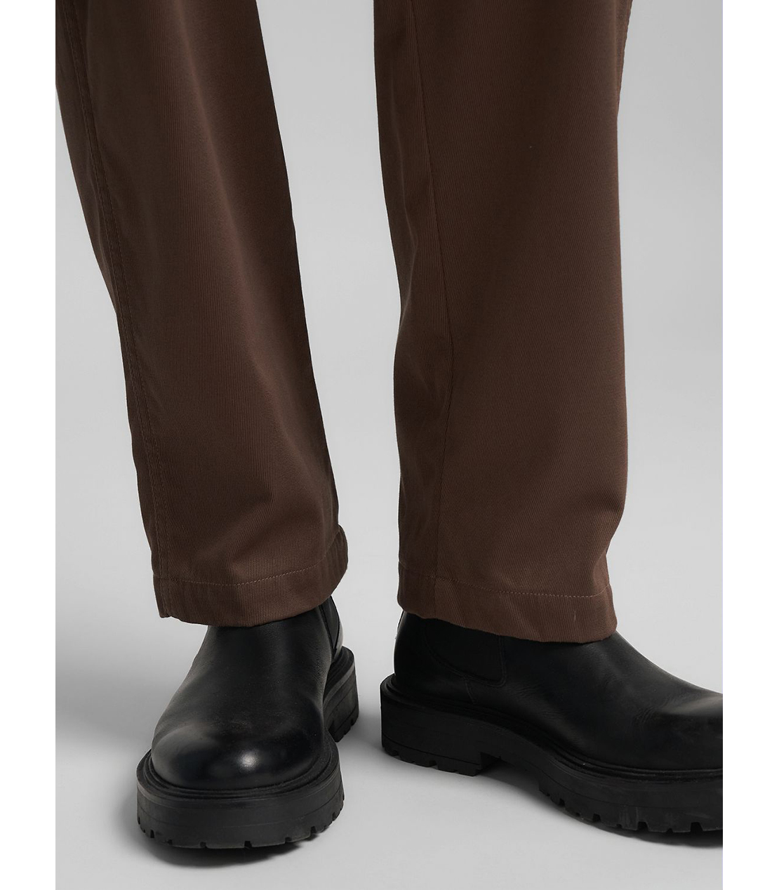 リラックスレギュラーフィットコットンツイルパンツ 詳細画像 ブラウン 7